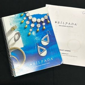 2016 Silpada Rep book and 2016 summer collection leaflet